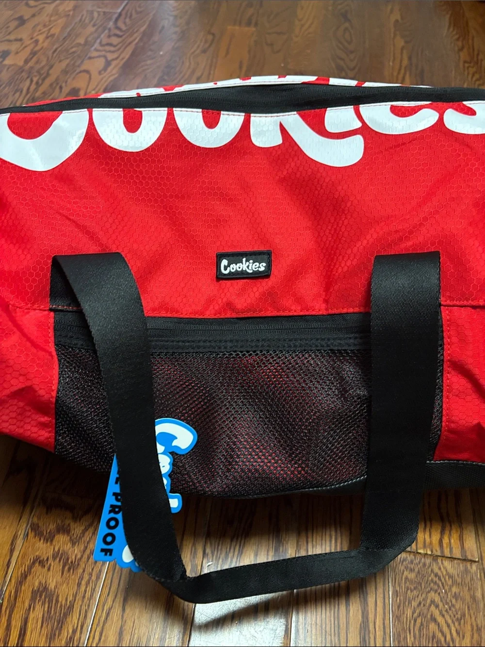 Cookies Red/Black Duffle Bag NWT